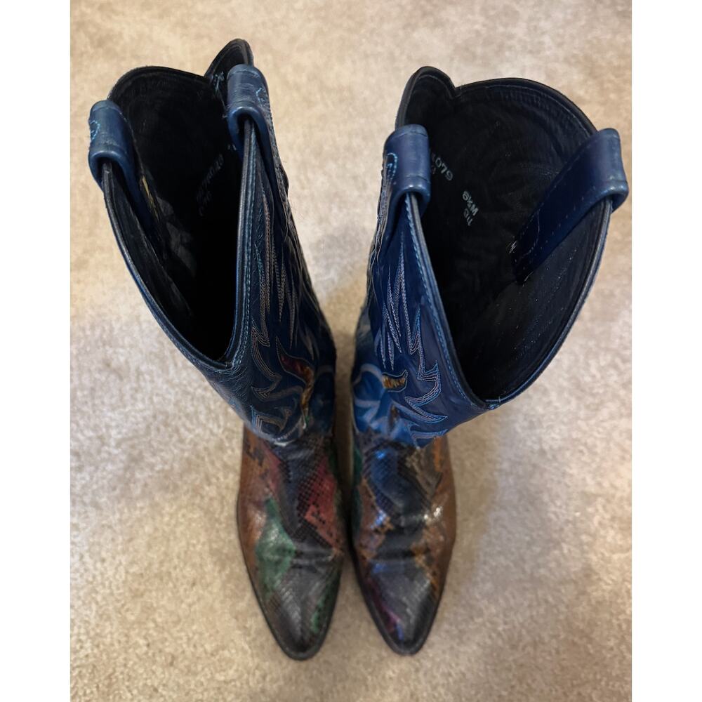 Dan Post Python Cowboy Boots - Picture 3 of 7